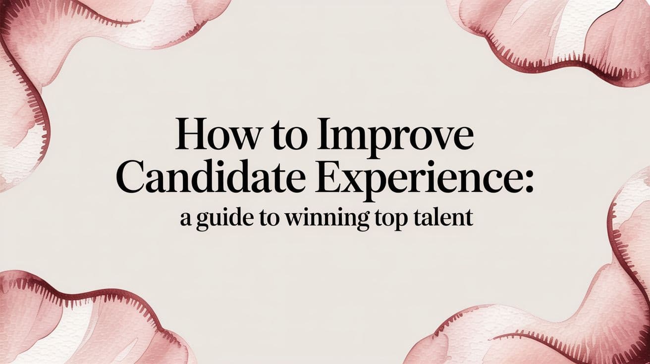How to Improve Candidate Experience: A Guide to Winning Top Talent