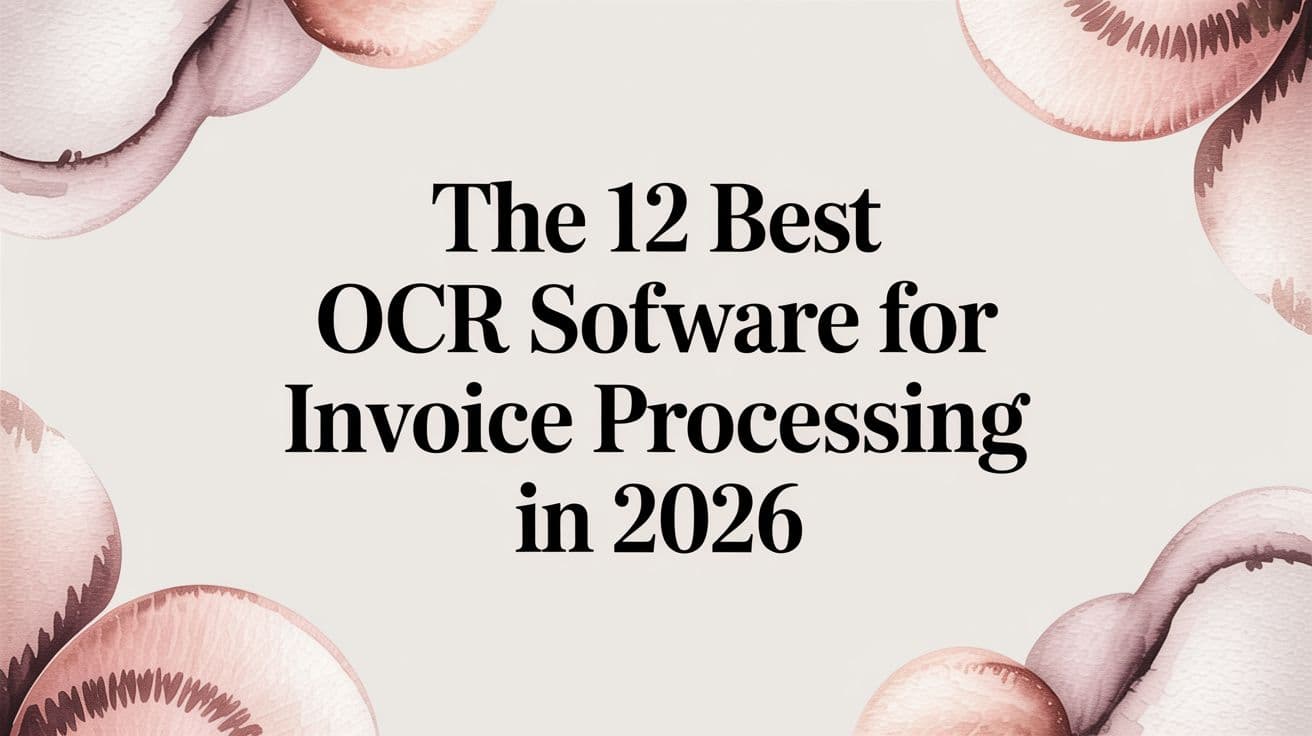 The 12 Best OCR Software for Invoice Processing in 2026