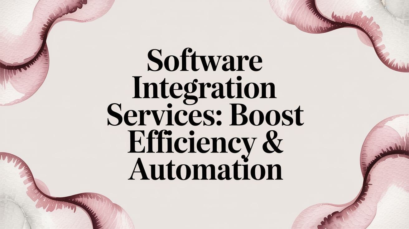 Software Integration Services: Boost Efficiency & Automation