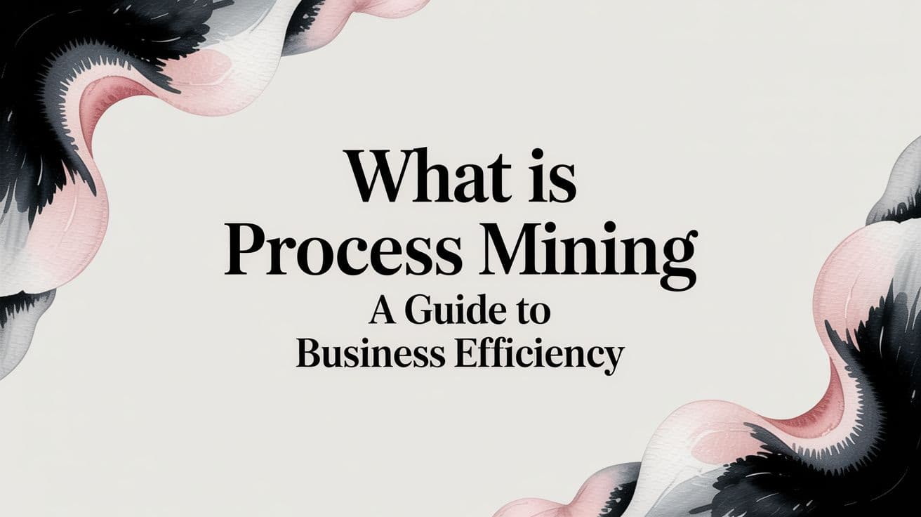 What Is Process Mining A Guide to Business Efficiency