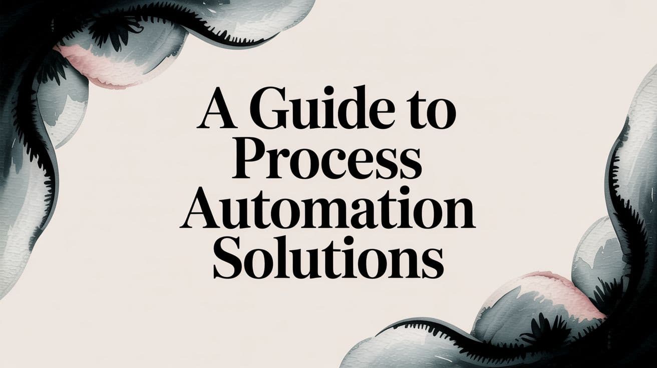 A Guide to Process Automation Solutions